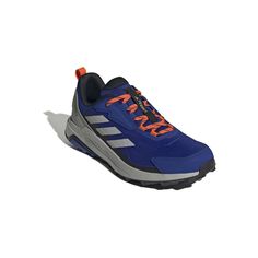 Update your wardrobe with these adidas Terrex Trailmaker LT men's hiking shoes. Click this FOOTWEAR GUIDE to find the perfect fit and more! TECHNOLOGIES & FEATURES Low-cute design Lightweight and flexible Lace-up closure for a secure fitDETAILS Textile upper and lining EVA midsole Rubber outsole Padded footbed Round toe Lace-up closure Spot clean ImportedRESPONSIBLE Contains recycled materials 50% upper is recycled polyester Size: 10.5. Color: Ruby Blue Black. Gender: male. Age Group: adult. Functional Blue Trail Running Shoes For Streetwear, Blue Trail Running Shoes For Streetwear, Blue Lace-up Hiking Boots For Outdoor Activities, Fade-resistant Blue Running Shoes For Outdoor, Blue Fade-resistant Running Shoes For Outdoor, Blue Breathable Trail Running Shoes For Outdoor, Breathable Blue Trail Running Shoes For Outdoor, Blue Breathable Running Shoes For Hiking, Blue Sporty Running Shoes For Outdoor Activities