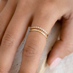 A simple wavy ring crafted in 14k yellow gold—perfect as a stacking band or as a standalone piece.

Nests with Diamond Wavy Ring 14k Gold - Amara.

 Size: 5, 6, 7, 8, 9 Stackable Recycled Gold Midi Rings For Anniversary, Yellow Gold Stackable Rings Stamped 14k, 14k Gold Eternity Band With Single Diamond, 14k Yellow Gold Eternity Band, Simple 14k Gold Filled Stackable Anniversary Rings, Everyday Rings With Single Diamond In Recycled Gold, Everyday Ring With Single Diamond In Recycled Gold, 14k Gold Stackable Open Band Ring With Single Diamond, Everyday Recycled Gold Ring With Single Diamond