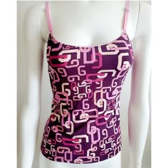 Nwt Dolce Gabbana Underwear Cami Tank Top With D&G Print M 2000s Pajamas, Monster High Aesthetic Outfit, 2000s Clothes, Purple Tank Top, 2000s Fashion Outfits, Just Style, Purple Tank, Cute Pajamas, 2000s Fashion