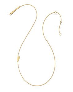 Letter V Inline Initial Necklace in 18k Gold Vermeil | Kendra Scott Formal Initial Necklace, Yellow Gold Initial Necklace With Polished Finish, Classic Initial Necklace For Formal Occasions, Elegant Polished Initial Pendant Necklace, Elegant Initial Pendant Necklace With Polished Finish, Modern Gold Initial Necklace For Anniversary, Elegant Gold Initial Necklace With Polished Finish, Formal Yellow Gold Name Necklace With Initial Pendant, Elegant Personalized Tan Initial Necklace