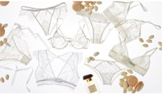 GRAZIA AUSTRALIA x GOOSEBERRY INTIMATES White Feminine Bra With Lace Closure, Feminine White Bra With Lace Closure, Elegant Lace Bra For Wedding Night, Wedding Underwire Sheer Bra, Wedding Sheer Underwire Bra, Sheer Underwire Bra For Wedding, Elegant Underwire Bra For Wedding Night, White Lace Delicate Bra, Delicate White Lace Bra