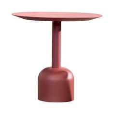 Illo Small Round Dining Table: Lacquered Pompei + Lacquered Pompei + Lacquered Pompei Small Walnut Dining Table, Small Round Dining Table, Metal Column, Metal Columns, Dinner For 2, Memphis Design, Dining Table Black, Bistro Table, Small Space Living