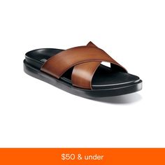 in stock Classic Formal Slides For Summer, Classic Brown Slides For Spring, Sandal Online, Cross Straps, Summer Wardrobe, Slide Sandals, Cognac, Pick Up, In Store