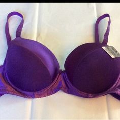 Sale 4 For $20.00 Ladies Lightly Padded Bra Nwt Purple Bra, Padded Bra, Bras And Panties, Color Purple, Women's Intimates, Push Up, Bra, Purple, Women Shopping