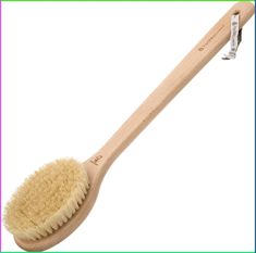 Deeply Exfoliating: Use this Hydrea London, wooden dry body brush exfoliator with a long handle as a body brush for dry brushing to achieve brighter, soft radiant skin. This vegan friendly body brush scrubber buffs away dead skin cells and works as an anti cellulite massager to reduce the look and feel of cellulite and helps prevent ingrown hair. Lymphatic Drainage Massager - Regular dry body brushing with this Hydrea London exfoliating brush encourages lymphatic drainage to help eliminate toxin Body Dry Brush, Body Scrub Brush, Exfoliate Brush, Dry Body Brush, Selfcare Products, Dry Brushing Skin, Eliminate Toxins, Vegan Body, Shower Products