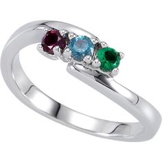 Customize with children's birthstone. This elegant ring is available in sterling silver with 1-5 birthstones. When you're ordering please select the ring size and include a note for birthstone details. I will respond your email to confirm. Stones will be set from left to right. This ring is sterling silver .925 but I can also make it in solid gold, please let me know if you're interested. The following simulated birthstones will be set: January - Simulated Garnet $0 February- Simulated Amethyst Promise Ring Birthstone With Round Cut And Accent Stones, Promise Birthstone Ring With Prong Setting, Adjustable Emerald Birthstone Ring For Anniversary, Anniversary Sterling Silver Three-stone Emerald Ring, Sterling Silver Three-stone Emerald Ring For Anniversary, Silver Three Stone Emerald Ring For Promise, Silver Emerald Ring With Three Stones For Promise, Anniversary Three Stone Emerald Ring In Sterling Silver, Sterling Silver Birthstone Ring For May