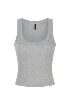 Meet the top that’s as classic as your morning coffee. With its effortless design and an ultra-comfy ribbed cotton-jersey blend, this grey tank is fuss-free and perfect for those days when you want to look fabulous without even trying. Ribbed cotton-jersey tank Elasticated under band for a flexible fit Fits true to size, take your normal size 100% cotton Model Measurements:  Height 175 cm | Bust 86 l Waist 64 | Hips 91 Model is wearing a size extra small Gooseberry Intimates, Gray Tank, White Tank, Girl Top, Crop Tank, Model Measurements, Morning Coffee, That Look, Band