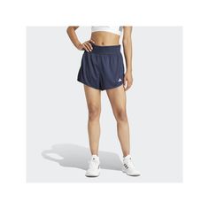 Whether you're training or running errands, you'll love the look of these women's adidas pacer essentials knit high-rise shorts. Click on this WOMEN'S GUIDE to find the perfect fit and more! TECHNOLOGIES & FEATURES AEROREADY technology absorbs moisture to keep you dry Side slits for mobility Curved hem Made with a series of recycled materials, and at least 70% recycled content, this product represents just one of adidas' solutions to help end plastic waste.FIT & SIZING Regular fit 5-in. inseam H Adidas Summer Activewear With Built-in Shorts, Adidas Activewear With Built-in Shorts For Summer, Adidas Activewear With Built-in Shorts For Running, Adidas Activewear With Built-in Shorts, Adidas Sporty Activewear With Built-in Shorts, Adidas Athletic Shorts With Built-in Shorts, Adidas Athleisure Activewear For Summer, Adidas Athletic Shorts For Gym, Summer, Athleisure Go-dry Shorts