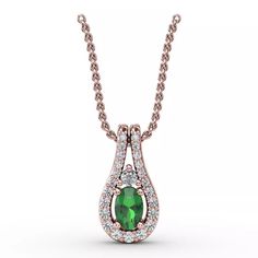 Adorn your neckline with this exquisite 14K gold emerald and diamond split pendant necklace. Its alluring 0.96GTW oval emerald and 0.30CTW diamond teardrop split halo pendant are secured by a beautiful 18'' chain. Make a statement of timeless elegance and sophistication wherever you go! This Fana gemstone necklace & pendant comes in a variety of material types like 14k white gold, yellow gold, rose gold and can be customized here. With a vast selection & the utmost of quality, call International Luxury Yellow Gold Emerald Teardrop Pendant Necklace, Luxury Yellow Gold Teardrop Emerald Necklace, Gemstone Pendants, Halo Pendant, Emerald Necklace, Gemstone Necklace Pendant, Emerald Jewelry, Gold Yellow, Stone Pendants