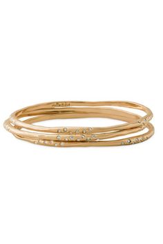 rhea bangles with rhinestones from stella & dot Layered Bangles, Stella Dot Style, Hammered Bangles, Bangles Gold, Stackable Bangles, Arm Party, Gold Bangle Bracelet, Hinged Bangle, Bangles Jewelry