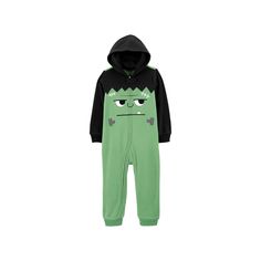 Get your little one ready for spooky season with this toddler boy Carter's Halloween Frankenstein hooded jumpsuit. Get your little one ready for spooky season with this toddler boy Carter's Halloween Frankenstein hooded jumpsuit. FEATURES Long sleeves Attached hood Full zip closureFABRIC & CARE Polyester Machine wash ImportedRESPONSIBLE Tested for harmful substances STANDARD 100 by OEKO-TEX® CERTIFIED Certification No. 20.HUS.39362 Testing Institute: Hohenstein Textile Testing Institute www.oeko-tex.com/standard100 Size: 4T. Gender: male. Material: Fleece. Casual Halloween Costume Onesie, Casual Halloween Costume Party Onesie, Hooded Onesie For Winter Costume Party, Hooded Onesie For Costume Party In Winter, Winter Hooded Onesie For Costume Party, Winter Costume Party Hooded Onesie, Hooded Onesie For Halloween Costume Party, Playful Hooded Onesie For Playtime, Green Hooded Onesie For Winter