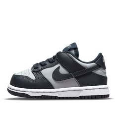 Nike Dunk Low TD Georgetown Sneakers/Shoes Nike Baby Shoes Boys, Reborn Accessories, Baby Jordan Shoes, Nike Baby Shoes, Nike Kids Shoes, Nike Shoes For Boys, Kids Outfits Daughters, Future Son, Baby Jordans