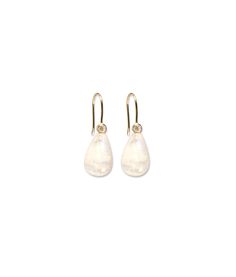 Moonstone and Diamond 14K Earrings. Yellow gold earwires with small diamond tops and moonstone drops. Diamond Tops, Season Of Love, Love Light, Moonstone Earrings, Moonstone Jewelry, Yellow Gold Earring, Earring Sale, Fine Earrings, Customer Care