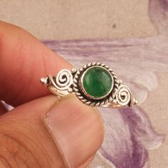 #Mother's Day gift itemsNatural Green Jade AAA+Quality Gemstone Ring,Engagement Ring 925-Antique Silver Ring,Round Stone Ring,Sterling Silver Ring,Index Finger Ring Stone Name - Green Jade Stone Color - Green Ring Size - 5 To 14 Size Available 2021 Spring Summer Trends Design ETSY MOTHER' DAY GIFTLabor Day # BestSeller bridesmaid gift personalized jewelry deco -handmade christmas gifts birthstones best friend gifts christmas decorationsetsy cyber week sale 2021 gift for herValentine's Day Early Emerald Ring Gift, Sterling Silver Stackable Emerald Ring As Gift, Sterling Silver Emerald Ring With Round Band As Gift, Emerald Ring With Sterling Silver Round Band As Gift, Emerald Gemstone Ring For Gift, Silver Round Emerald Promise Ring, Green Stackable Rings For Gift, Stackable Emerald Gift Ring, Gift Stackable Round Emerald Ring