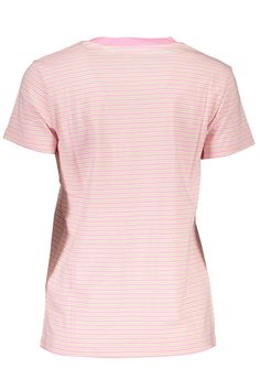 Elevate your everyday wardrobe with this iconic Levi’s short-sleeved t-shirt. Its classic round neckline and vibrant pink hue are complemented by the signature Levi’s logo, embodying the spirit of the timeless American brand. Crafted from pure cotton, this tee promises to deliver both comfort and style. Whether you’re out for a casual day or dressing up for an evening hangout, it’s a staple piece that asserts a bold, trendy statement. Material: Cotton Country of Origin: BD Color: Pink Classic Pink T-shirt For Summer, Classic Short Sleeve T-shirt, Levi's Short Sleeve T-shirt For Spring, Levi's Short Sleeve T-shirt For Summer, Levi's Summer Short Sleeve T-shirt, Levi's White T-shirt, Versace Pink, Blue Leather Jacket, Polyester Jacket