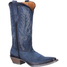 SALE Durango® Ladies' Navy Dream Catcher Boots Wedding Shoes Comfortable, Boating Outfit, Leather Cowboy Boots, Military Boots