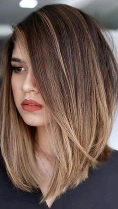 Haircuts 2022, Dunner Wordend Haar, Angled Bob Hairstyles, Medium Length Haircuts, Long Length Hair, Hairstyles For Prom, Long Bob Haircuts, Long Bob Hairstyles, Hairstyles For Men