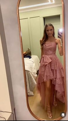 Prom Dress Ideas Pink, 15th Birthday Dresses, Semi Formal Outfits For Women Dress, Semi Formal Party, Formal Prom Dresses Long