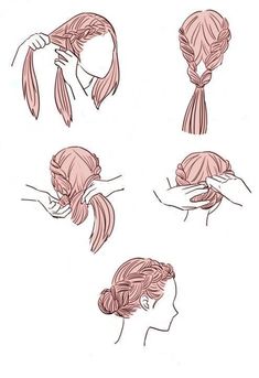 Art Teacher Hairstyles, Musical Theater Hairstyles, Hair Step By Step, Bridesmaid Hair Updo