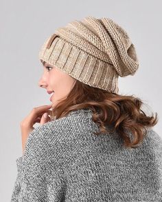 SLOUCHY STYLE CAP Casual Slouchy Winter Hat, Casual Soft Knit Hat, Casual Slouchy Beanie Cap, Casual Slouchy Beanie, One Size, Trendy Lightweight Hats One Size, Slouchy Beanie For Fall, Comfortable Beanie Hats For Fall, Warm Slouchy Beanie For Fall, Slouchy Warm Beanie For Fall