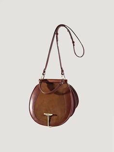 Sancia Cesanne Saddlebag Diy Hot Air Balloons, Brushed Gold Hardware, Tanning Oil, Goat Leather, Nappa Leather, Tan Brown, Saddle Bags, Design Crafts, Gold Hardware