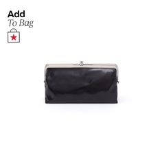 in stock Elegant Leather Bifold Coin Purse, Classic Evening Clutch With Interior Card Slots, Classic Evening Clutch With Card Slots, Leather Coin Purse With Interior Card Slots For Evening, Classic Black Coin Purse, Elegant Leather Coin Purse With Snap Closure, Elegant Black Wallet With Snap Closure, Classic Evening Coin Purse, Classic Black Coin Purse For Evening