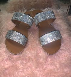 Sparkly Sandles, Cute Sparkly Sandals, Rhinestone Chanclas, Sparkle Sandals Flat, Shiny Sandals, Sparkling Chanclas, Sandals Glitter, Glitter Chanclas, Diamond Sandals