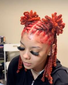 Women Loc Retwist Styles, Style Starter Locs Black Women, Loc Styles For Short Thick Locs, Loc Styles After Retwist, Loc Styles Female, Loc Styles For Back To School, Locs In Cornrows, Back To School Dreadlock Hairstyles, Dread Loc Styles Women