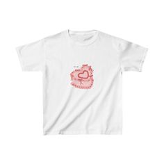 Indulge in a sweet slice of nostalgia with our trendy 90s baby tee, featuring a delightful vintage cherry cake design. This stylish T-shirt blends retro fashion with a charming dessert motif, perfect for those who love a touch of whimsy and a nod to classic treats. The snug, flattering fit offers a chic and comfortable look, ideal for casual outings, dessert dates, or layering under a light jacket. Made from high-quality, soft fabric, this tee ensures both comfort and durability. Show off your love for cherry cake and 90s fashion with this unique and eye-catching top. It's an excellent gift for yourself or a fellow dessert enthusiast! Explore more of our 90s baby tee designs:  https://www.etsy.com/shop/croclair/?etsrc=sdt&section_id=48446056   SPECIFICATIONS: * Made with 100%, midweight (5 Cottagecore Baby, Cherry Shirt, Cake Illustration, Tee Designs, Vintage Cherry, Cherry Cake, Try Me, 90s Baby, Vintage Cake