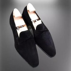 Handmade Mens Black suede moccasins, Men black suede dress shoes, Mens shoes | eBay Black Slip-on Suede Dress Shoes, Business Black Suede Loafers, Black Suede Slip-on Dress Shoes, Fitted Suede Leather Shoes For Semi-formal Occasions, Semi-formal Fitted Suede Leather Shoes, Formal Suede Tassel Loafers With Plain Toe, Black Suede Dress Shoes With Pointed Toe, Fitted Suede Dress Shoes With Plain Toe, Fitted Suede Plain Toe Dress Shoes