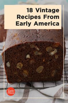 Colonial Bread Recipe, Polish Plates, Ohio Recipes, Victorian Recipes, Simple Sweets, Colonial Recipe, Gingerbread Cake Recipe