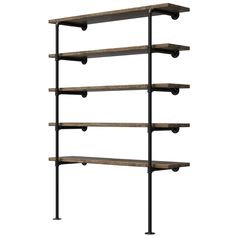 PRICES MAY VARY. The package only include iron part,Wood planks are not include; Size: Multiple short pipe freely connected, Total Tall 84.64", 14.7" in between each tier, deep 14"; If you love to DIY the pipe shelf,Then our shelf is your perfect choice,This shelves system can be standing from floors also can be hung from ceilings. The shelf is up to five layers, but you can reduce the number of layers according to your needs Easy "do it yourself" project for your home or office. Each purchase w Wood And Metal Bookcase, Pipe Shelf Diy, Shelves System, Party Trailer, Pipe Bookshelf, Shelves Bookshelves, Iron Pipe Shelves, Shelves Office, Diy Pipe Shelves