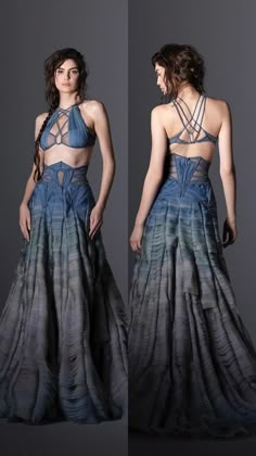 Hunger Games Inspired Dresses, Asgardian Fashion, Sand Dress, Hunger Games Outfits, Drapey Dress, Sheer Dresses, Looks Party