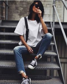 Best Casual Outfits, Cool Girl Style, Stylish Jumpsuit, New Years Dress, Street Style Paris, Athleisure Fashion, Plaid Fashion, Comfy Fashion, Tomboy Fashion