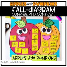 apples and pumpkins fall - jajagamm compare and contrast game for kids