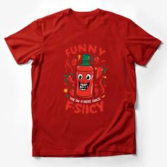 Funny Hot Sauce Bottle Graphic T-Shirt, Spicy Food Lover Tee, Red Chili Pepper Design Casual Wear Male T-Shirt Custom graphic T-Shirt.Customize your color Funny Red Tops With Letter Print, Red Funny Tops With Letter Print, Red Slogan Short Sleeve Shirt, Casual Red T-shirt With Funny Print, Red Casual Top With Funny Print, Casual Red Top With Funny Print, Red Short Sleeve Shirt With Slogan, Funny Red Slogan T-shirt, Red Funny Slogan T-shirt