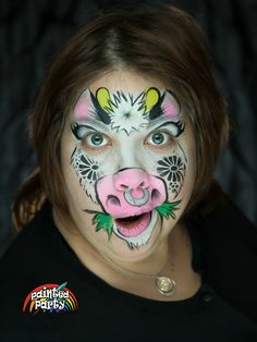 Denise Cold silly cow face painting Cow Face Painting, Cow Face Paint, Silly Cow, Cow Face, Cute Cow, Painting Designs, Cute Cows