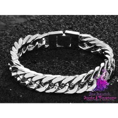 Double Buckle Titanium Steel Bracelet