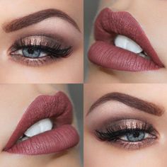 Hazel Green Eyes, Fall Wedding Makeup, Makeup Nails Designs, Fall Makeup Looks, Stunning Makeup, Makeup Salon