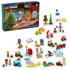 the lego friends christmas gift set is packed with toys and gifts for children to play in