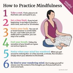 How to Practice Mindfulness - Mindful Basic Meditation, Practice Mindfulness, Mindfulness Techniques, Mindfulness Activities, Meditation Techniques, Meditation Quotes