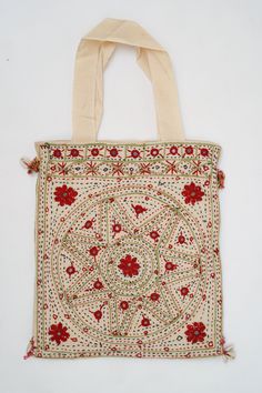 WELCOME TO YOUR SHOP CHANDRA TEXTILES !! This gorgeous Indian Jaipuri Morral is perfect to style with any outfit! It is completely hand-embroidered and made on a waist loom, These beautiful bags are handmade by Indian artisans in Jaipur, Rajasthan. Material - 100% Cotton Fabric, The bag closes with a High-Quality zipper. Our bags are strictly produced by our skilled team with the natural traditional way of craftsmanship. A Perfect Shoulder Bag / Hobo Bag / Tote Bag / Hand Bag to give to an elega Traditional Bags Indian, Indian Bags Handmade, Rectangular Multicolor Embroidery Bag For Festivals, Multicolor Rectangular Potli Bag For Daily Use, Daily Use Multicolor Rectangular Potli Bag, Traditional Rectangular Festival Bags, White Handmade Bohemian Canvas Bag, Traditional Multicolor Embroidered Bag For Daily Use, Traditional Bag With Multicolor Embroidery