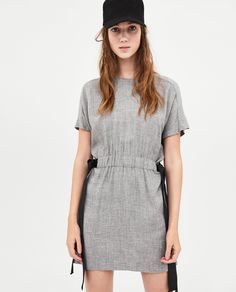 DRESS WITH BOWS Ribbon Dress, Office Outfits, Zara Women, Dress With Bow, Zara Dresses, Dresses For Women, New Outfits, Dresses Online, New Collection