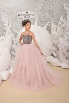 "Beautiful Blush pink and Gray flower girl dress with multilayered skirt, satin corset with lace and buttons. The dress fastens with a vertical row of buttons. Specially designed of unique girls dress pattern for your chic special occasions, wedding, birthday, first communion, pageant, bridesmaid party, Christmas. Item material: upper layer of the skirt - tulle middle layer of the skirt - tulle lower layer of the skirt - taffeta corset - satin with lace applique, buttons, zipper Item color: Blus Gray Flower Girl Dress, Grey Flower Girl Dress, Elegant Flower Girl Dress, Gray Flower Girl, Purple Flower Girls, Purple Flower Girl Dress, Wedding Party Bridesmaid, Gray Flower, Pink Flower Girl Dresses