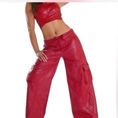 Clothing Info: Brand/Style/Color- Revice/Maverick/Fire Me Up Material- 100% Cotton Condition- Nwt Size- M Measurements: Flat Lay In Inches *Waist And Pant Bottoms Adjustable With Drawstring* Waist- 19 Hips- 23 Inseam- 32.5 Outseam- 43.5 Rise- 13 Reasonable Offers Welcome Red Full-length Parachute Pants With Pockets, Red Wide-leg Parachute Pants For Spring, Red Wide Leg Parachute Pants For Spring, Trendy Red Cargo Pants For Summer, High Waist Red Cargo Pants For Summer, Trendy Red Fall Cargo Pants, Trendy Red Cargo Pants For Fall, Red Wide Leg Cargo Pants For Fall, Red High Waist Parachute Pants With Pockets