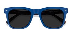 Atlantic Blue & Warm Tortoise square sunglasses available in variety of colors to match any outfit. These stylish full-rim, large sized plastic sunglasses include free single-vision prescription lenses, a case and a cleaning cloth. Blue Mirrored Lenses Square Frame Sunglasses, Blue Square Frame Sunglasses With Mirrored Lenses, Modern Blue Plastic Sunglasses, Classic Blue Sunglasses With Uv Protection, Blue Square Frame Sunglasses With Tinted Lenses, Trendy Blue Polarized Sunglasses, Classic Blue Sunglasses For The Beach, Casual Blue Anti-reflective Sunglasses, Casual Blue Wayfarer Sunglasses