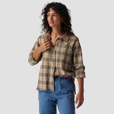 Buy the Backcountry Range Long-Sleeve Plaid Shirt - Women's online or shop all Clothing from Backcountry.com. Plaid Shirt Women, Flannel Women, Long Sleeve Plaid Shirt, Long Sleeve Plaid, Pink Plaid, Cotton Flannel, Red Plaid, Blue Plaid, Plaid Shirt