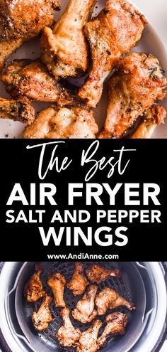 the best air fryer salt and pepper wings