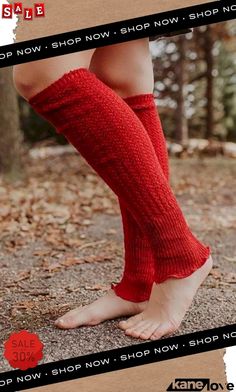 Cable Knit Leg Warmers with Flare Cable Knit Leg Warmers, Knit Leg Warmers, Knitted Socks, Sequin Mini Skirts, Red Pants, Womens Fashion Trends, Leg Warmers, Latest Fashion For Women, Affordable Fashion