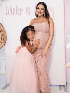 Momyknows Pink Tulle Shimmer Cascading Ruffle Spaghetti Strap Backless Lace-up Back Split Bodycon Cocktail Party Bandage Baby Shower Maternity Maxi Dress Maternity Sundress, Plus Size Maternity Dresses, Shower Outfits, Maternity Nursing Dress, Autumn Decoration, Maternity Midi Dress, Maternity Dresses For Photoshoot, Maternity Maxi Dress